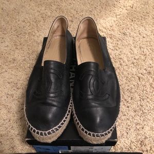 Chanel Espadrille flats size 39